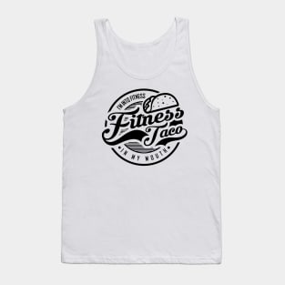 'Fitness Taco Gym' Witty Food Nacho Gift Tank Top